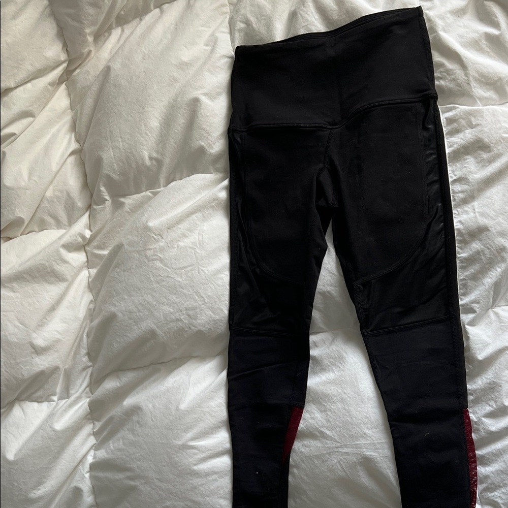 Splits59 Women Leggings in Black and Red